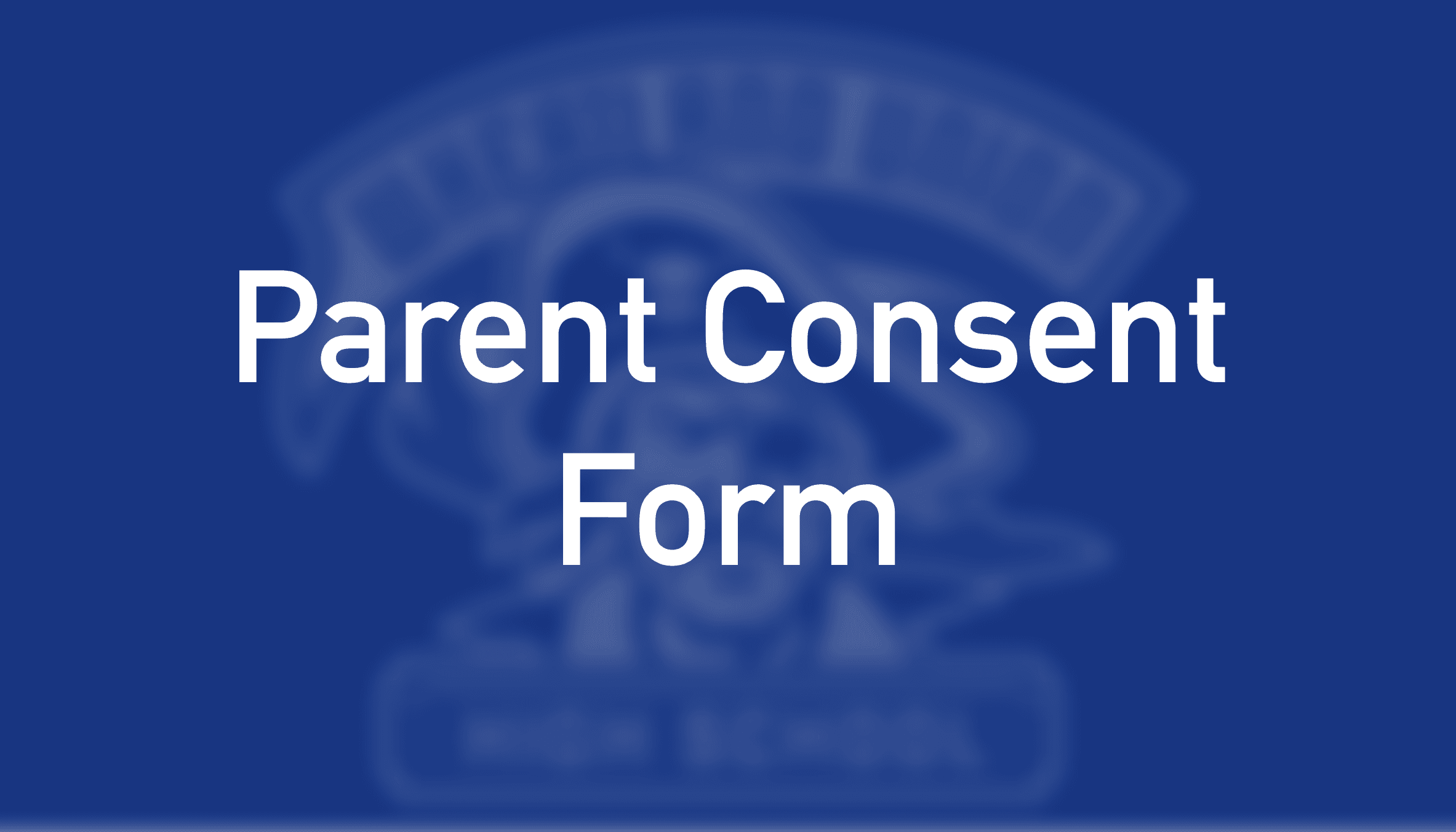 Parent Consent Form